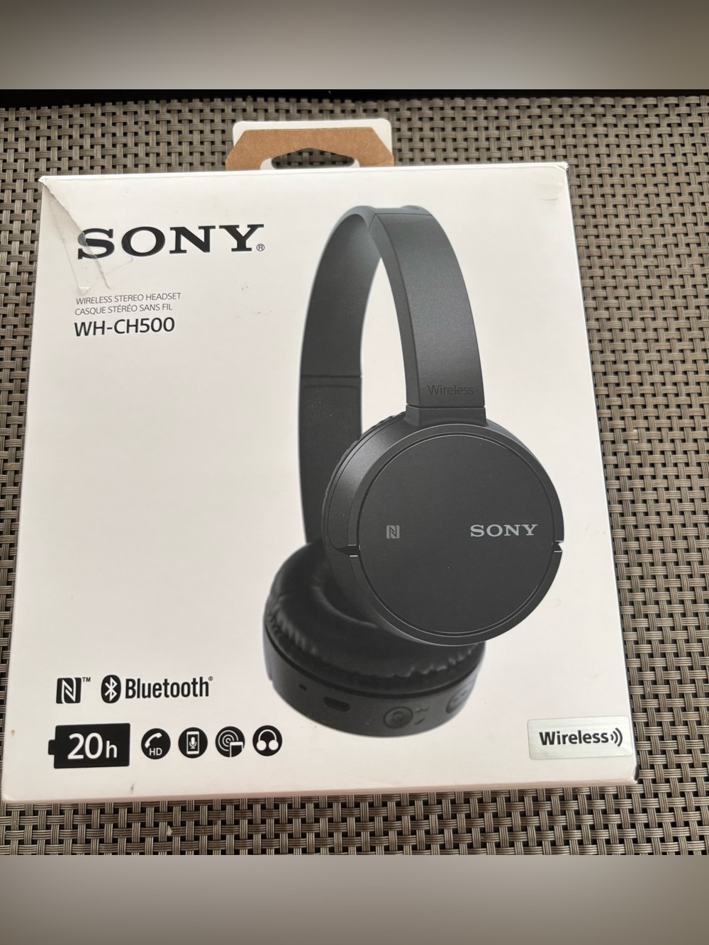 New Sony WH-CH500 Wireless Stereo Headset